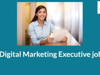 Digital Marketing Executive Jobs: Work Experience, Skills, Salary And Vacancies