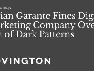 Italian Garante Fines Digital Marketing Company Over Use of Dark Patterns