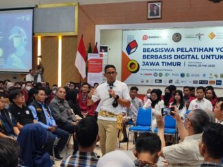 Minister Uno provides digital marketing training to youth in Surabaya - ANTARA News