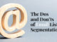 The Dos and Don’ts of Email List Segmentation - Digital Marketing Agency | madison/miles media