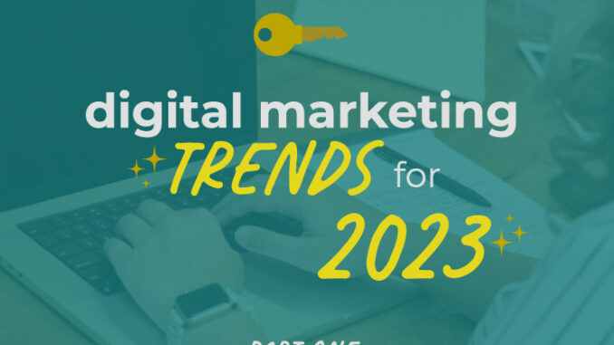 Key Digital Marketing Trends for 2023 Part 1  - That's My Idea Marketing