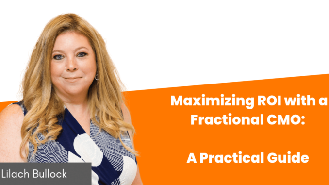 Maximizing ROI with a Fractional CMO: A Practical Guide - Lilach Bullock: Your Guide To Digital Marketing, Tools and Growth