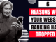 6 Reasons Why Your Website Ranking has Dropped – Digital Marketing Company in India