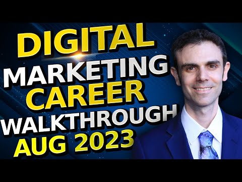 Digital Marketing Career Walkthrough August 2023 [Video] – MediaVidi