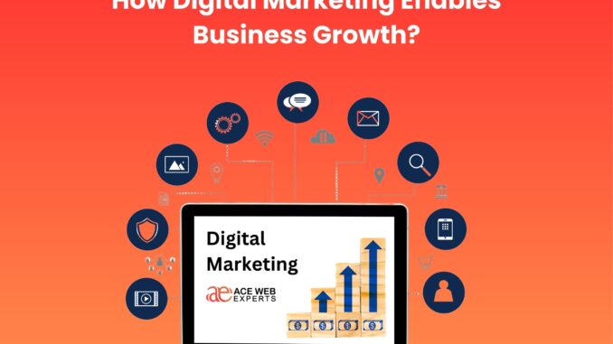 How Digital Marketing enables business growth?