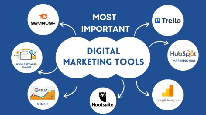Most Important Digital Marketing Tools to Help you Grow