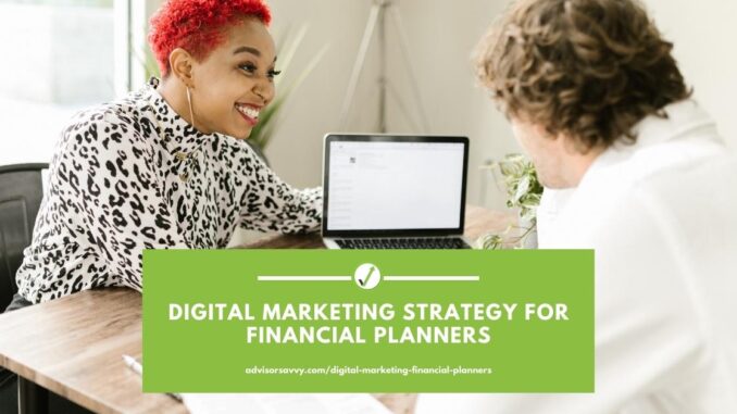 Digital Marketing Strategy For Financial Planners In Canada