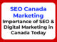 Importance of SEO and Digital Marketing in Canada Today