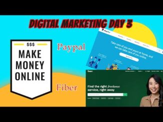 3- Digital marketing || what is fiber || what is paypal and create account [Video]