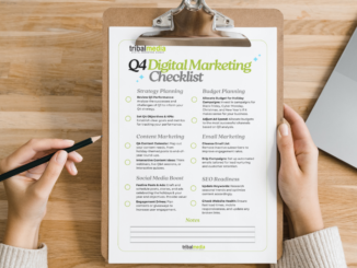 Q4 Digital Marketing Checklist [FREE DOWNLOAD] - Tribal Media