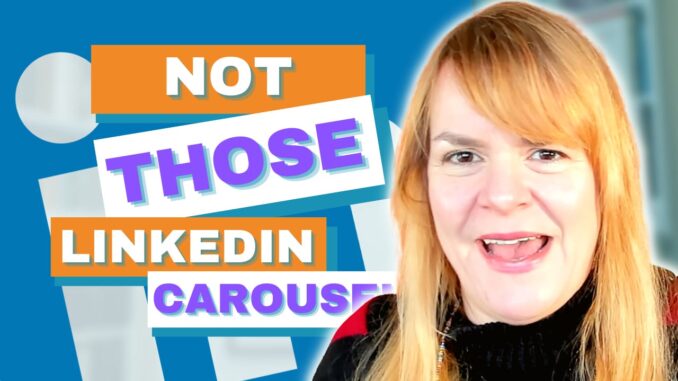 Bye Bye LinkedIn Carousel - Digital Marketing News 24th November 2023