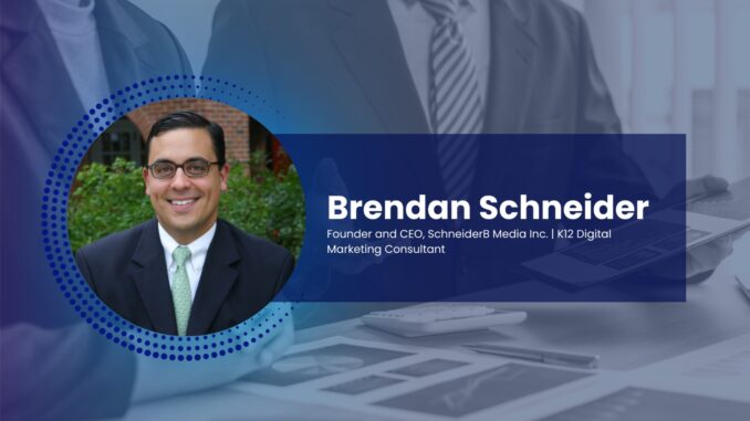 Blue Ocean Global Technology Interviews Brendan Schneider | Founder and CEO, SchneiderB Media Inc. | K12 Digital Marketing Consu