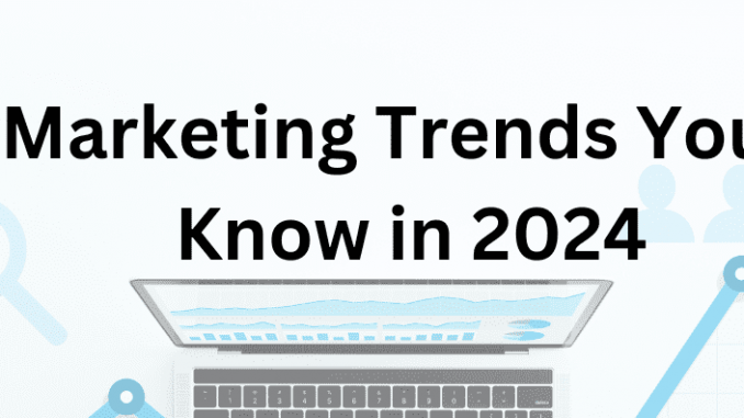 10 Important Digital Marketing Trends You Need to Know in 2024
