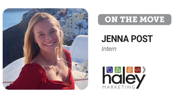 Meet Jenna Post, Digital Marketing Intern with Haley Marketing