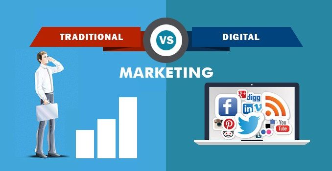 Difference between Digital Marketing and Traditional Marketing - Plugeek