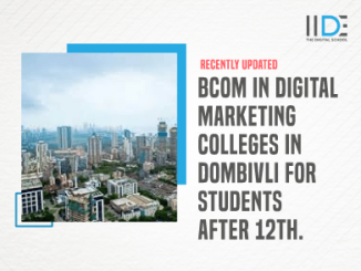 Best BCom in Digital Marketing Colleges In Dombivli in 2024