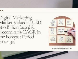 Digital Marketing Market Valued at USD 780 Billion (2023) & Record 11.1% CAGR in the Forecast Period (2024-30)